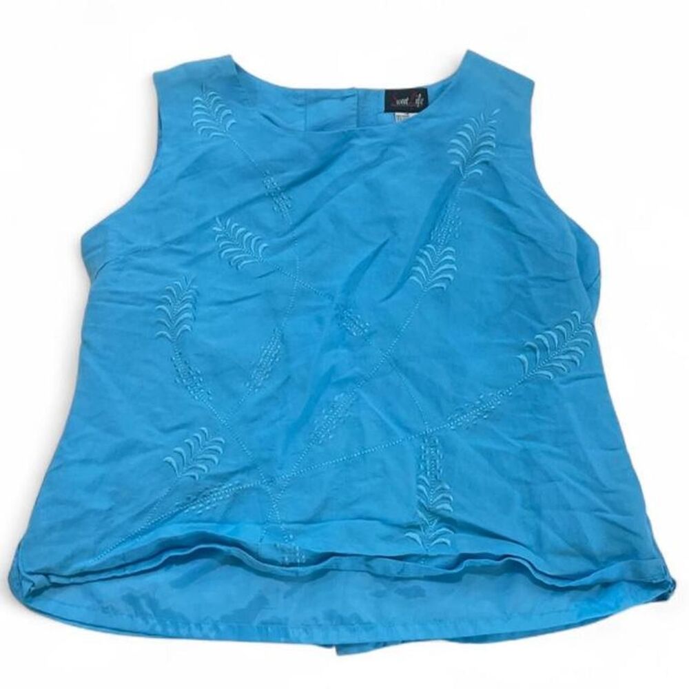 American-vintage Women's Blue Blouse